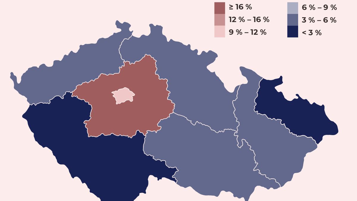 Data ukazují, jak Češi dojíždějí za prací